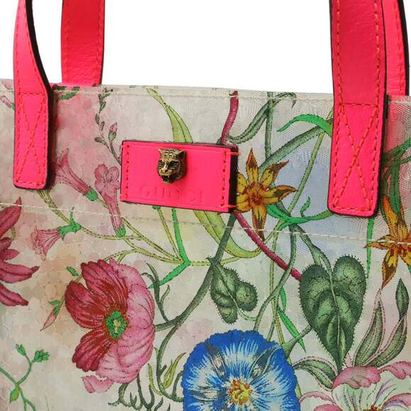 GUCCI Pink Leather Tote Bag - Picture 8 of 8